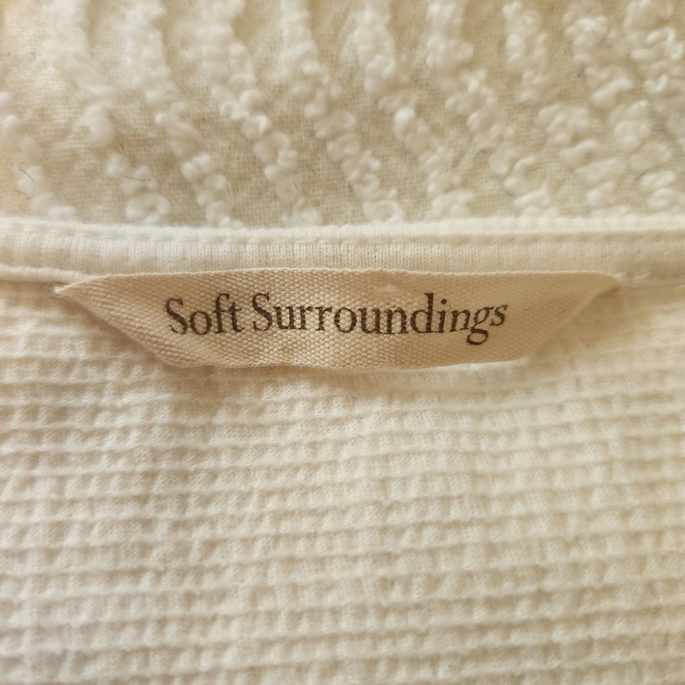 SOFT SURROUNDINGS CANARY ISLAND TUNIC SIZE M - Picture 7 of 8